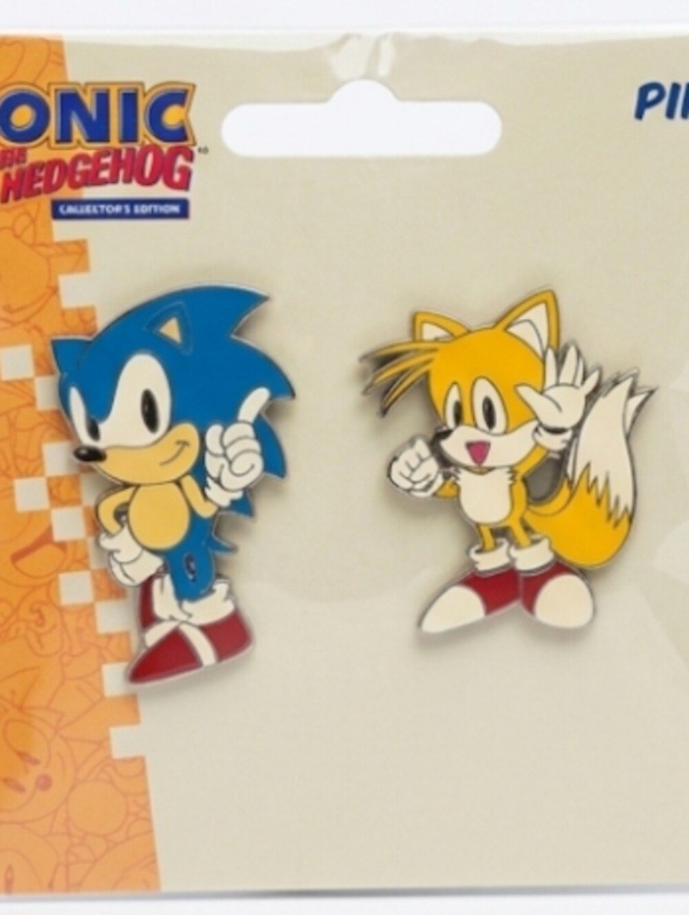 Sonic The Hedgehog Pins